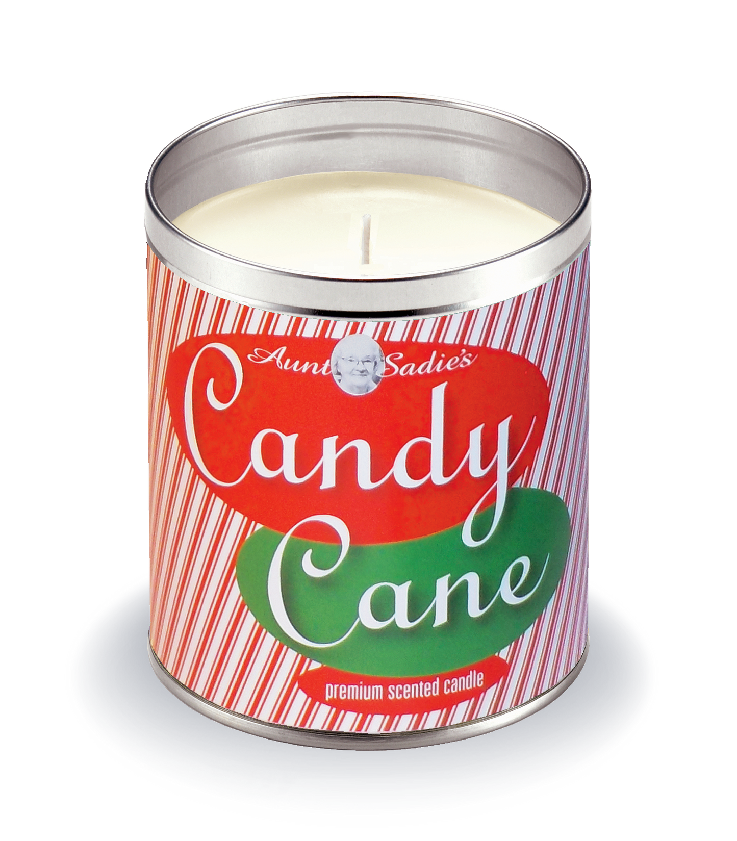 Candy Cane Candle