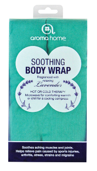 Add a Microwaveable Soothing Body Wrap