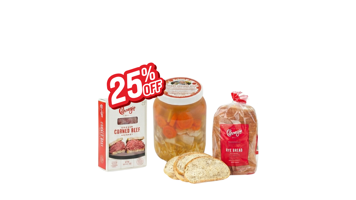 FLASH SALE!!  Carnegie Deli Corned Beef Sandwich Making Kit