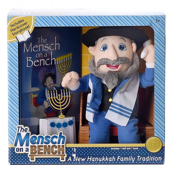 Mensch on a Bench and Soup for Chanukah