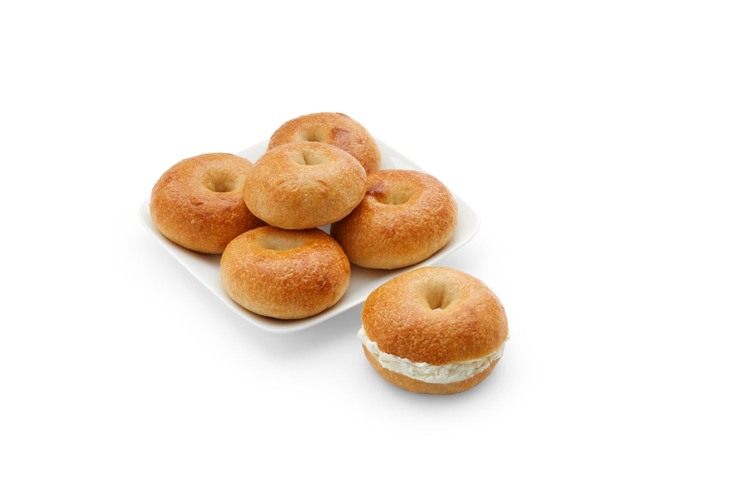 Add a 1/2 Dozen New York Style Bagels and Cream Cheese