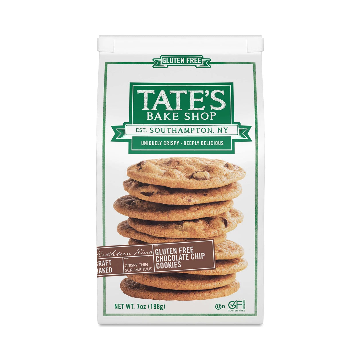 Tate's Gluten Free Chocolate Chip Cookies