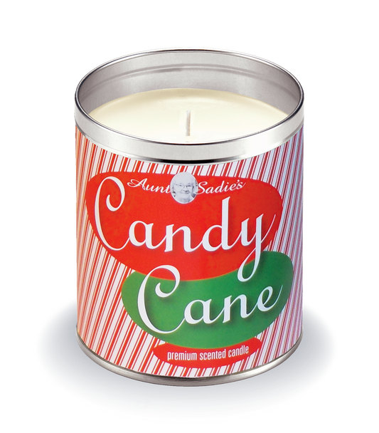 Candy Cane Candle and Soup